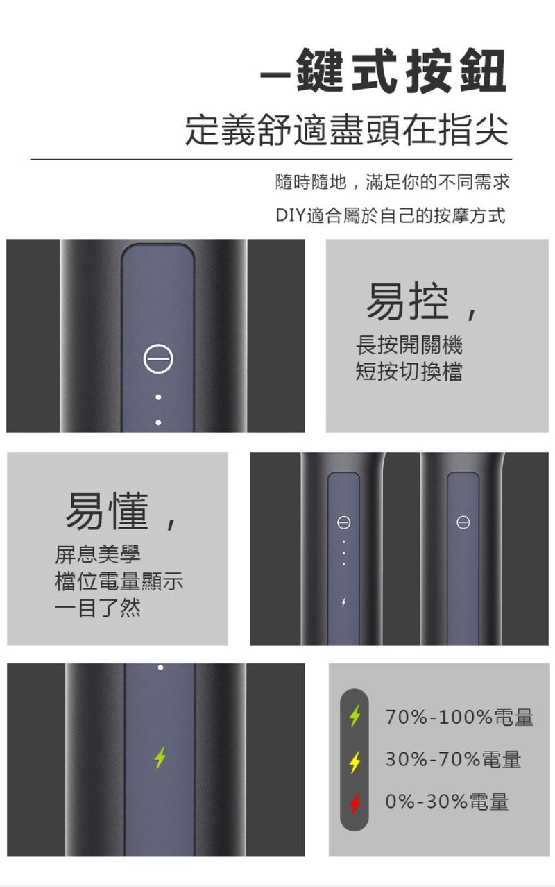 美國meresoy - 輕盈小巧靜音筋膜按摩槍 - Meresoy Mini