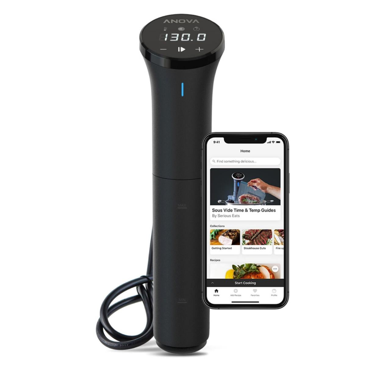 Anova - Precision Cooker NANO 3rd generation Bluetooth smart low temperature slow cooker stick AN400-UK00