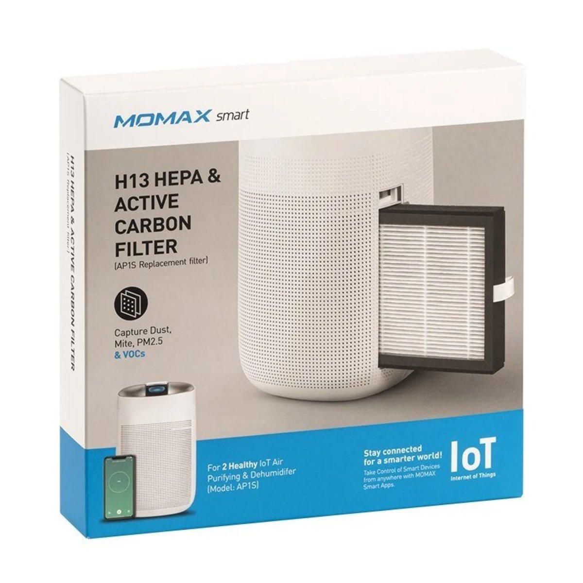 MOMAX - H13 HEPA filter (for AP1S smart air purification dehumidifier)