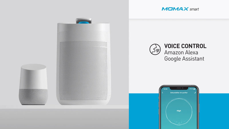 MOMAX - 2 Healthy IoT 智能空氣淨化抽濕機【香港行貨】