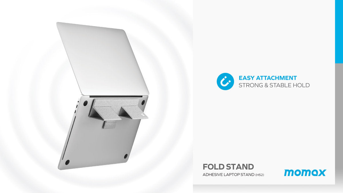 MOMAX - Fold Stand HS2 - Light Gray