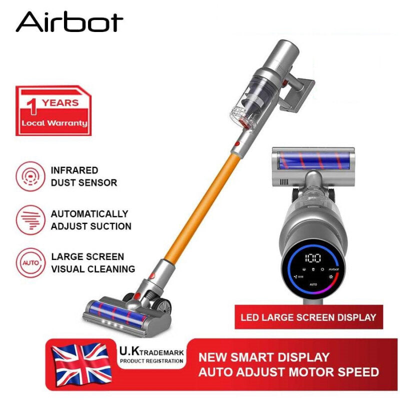 Airbot - Hypersonics Pro Cordless Hand Vacuum Cleaner 