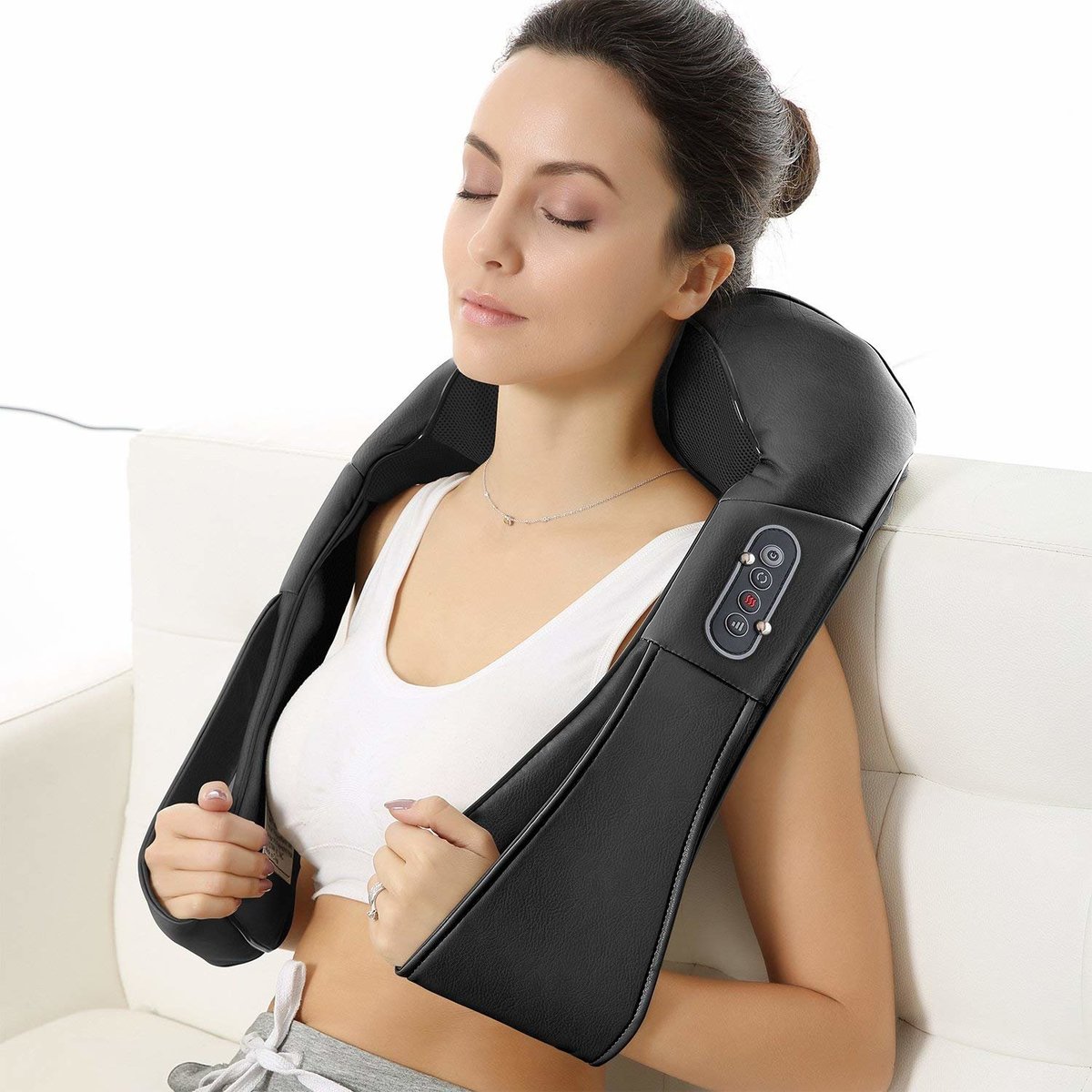 Naipo - MGS-150D Shoulder and Neck Heated Kneading Massager 【Hong Kong License】