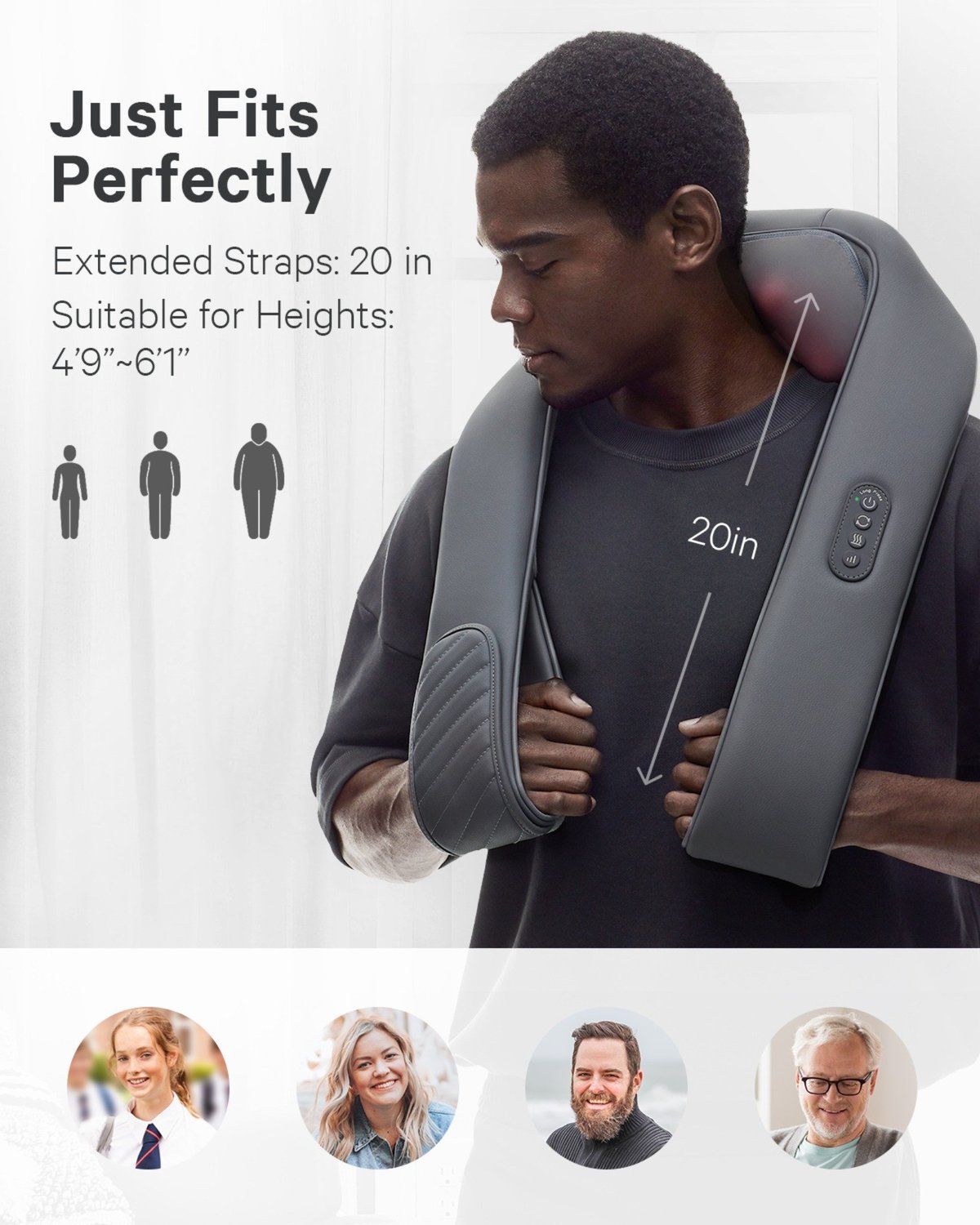 Naipo - oCuddle Plus Shiatsu Wireless Massager【Hong Kong License】