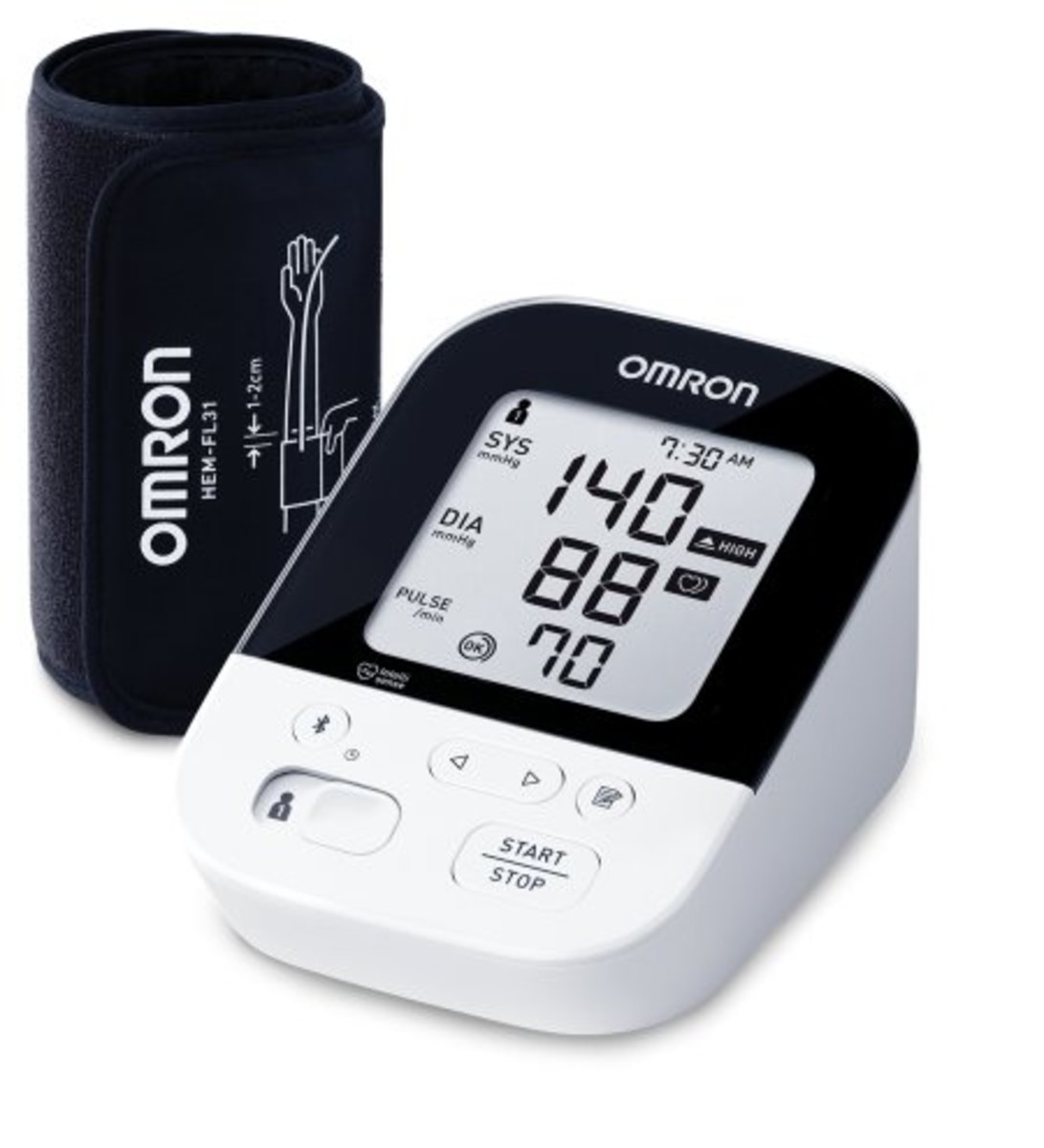 OMRON - JPN616T Bluetooth Arm Blood Pressure Monitor