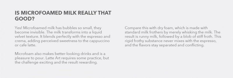 Subminimal - NanoFoamer Steam-free Portable Latte Art Milk Foam Wand | Coffee Latte Art | Electric Milk Frother | Milk Frothing Artifact