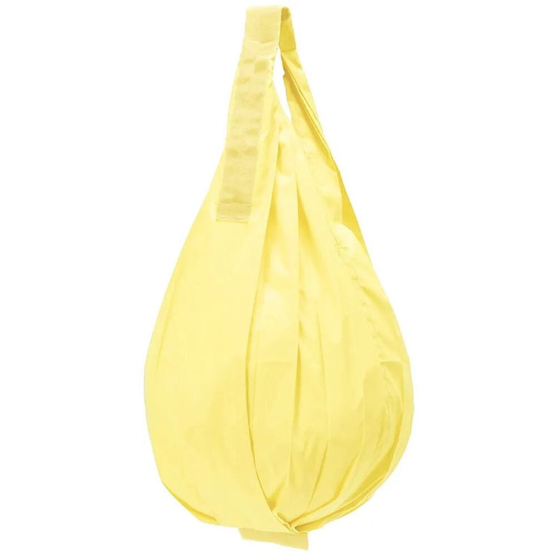 Shupatto - Compact Bag Drop Extremely fast folding storage bag (M SIze)｜Marna｜Shopping bag｜Eco-friendly bag｜Quick storage｜Pocket bag-Eucalyptus (eucalyptus green)