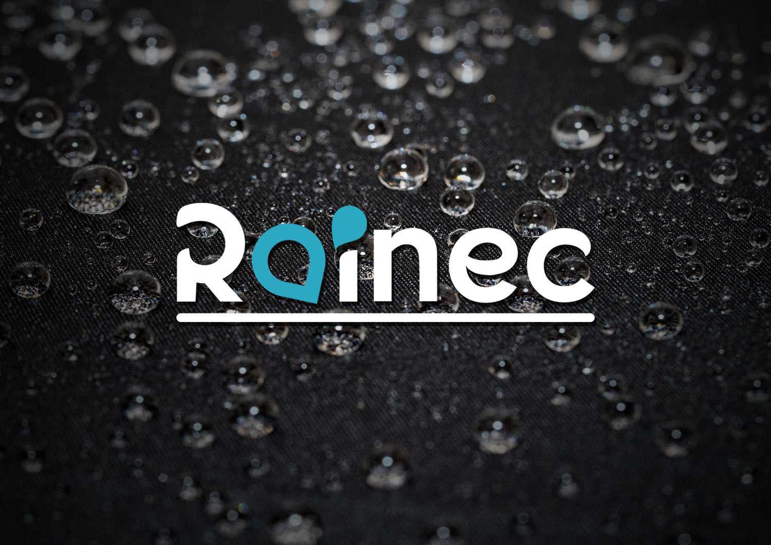 RAINEC - AIR ultra-light opaque water-repellent folding umbrella - graphite black