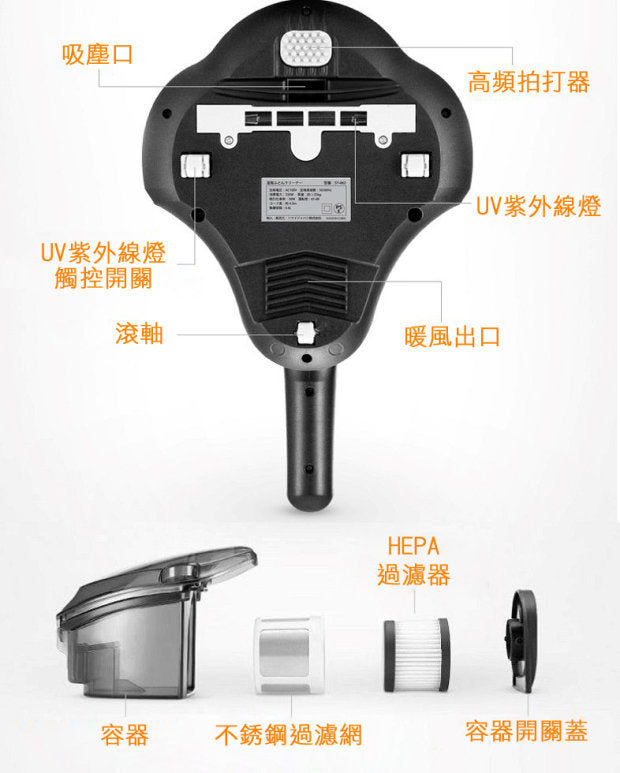 Souyi - SY-062 Hot Air UV Dust Mite Vacuum Cleaner#Additional HEPA filter