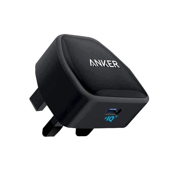 Anker - PowerPort III Nano 20W PIQ 3.0 Small Charger A2633K12 - Black
