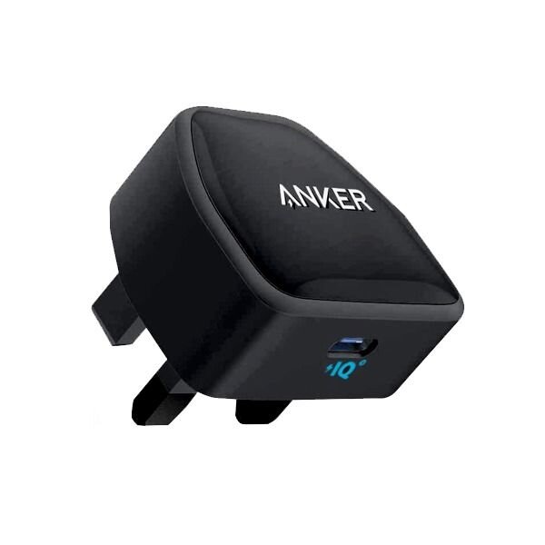 Anker - PowerPort III Nano 20W PIQ 3.0 細小充電器 A2633K12 - 黑色