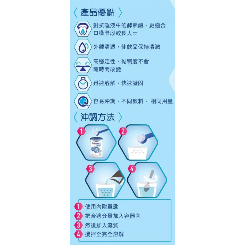 Nestle Resource® ThickenUp® Clear 力源素快凝寶® 清透配方 (125g)