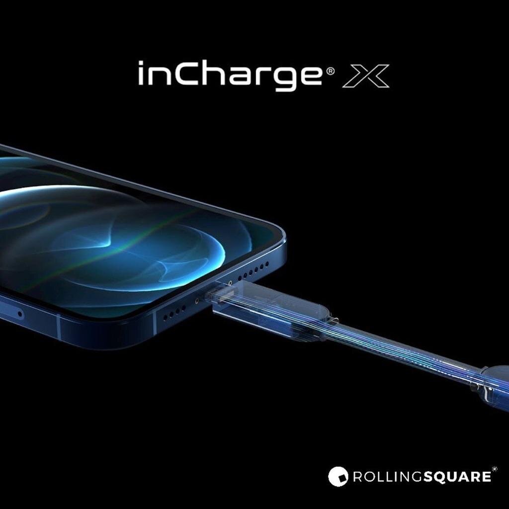 incharge - inCharge X 6-in-1 Charging Transmission Cable - Blue