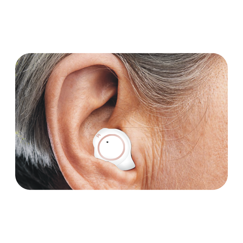 hopewell - HAP-130 (+120dB) 耳機型充電式助聽器 - 白色