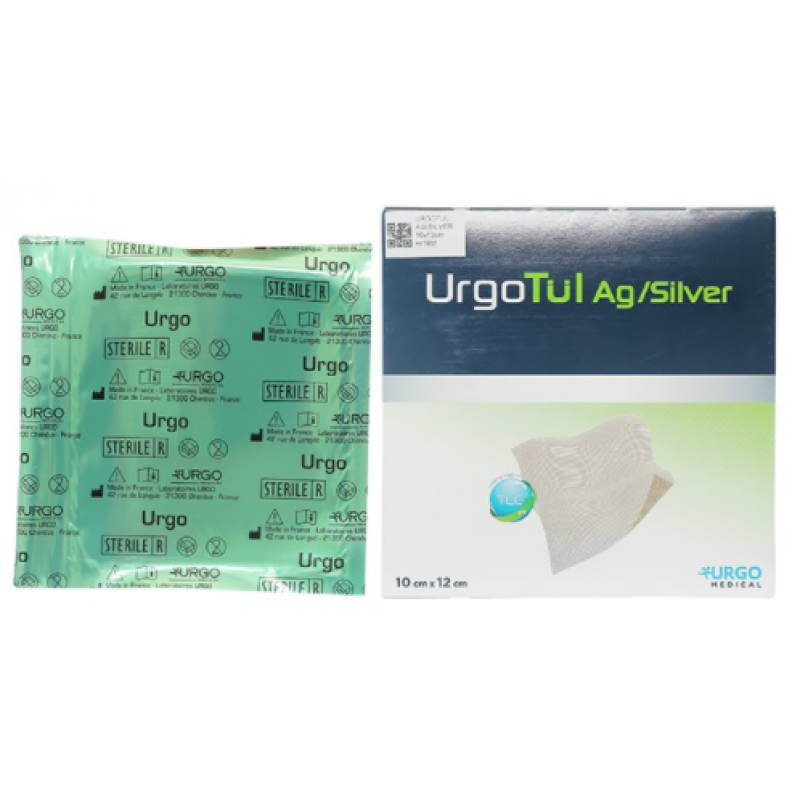 UrgotulTul Ag/Silver Hydrophilic Oil Dressing with Silver