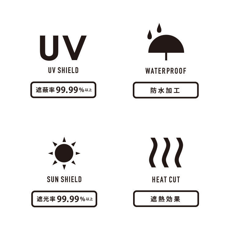 W.P.C. - UV Protection PARASOL 防熱防UV晴雨兼用折疊傘 (801-9236) ｜WPC｜BASIC UNISEX｜晴雨兼用｜縮骨傘｜抗UV｜防UV｜防曬 - 紫色