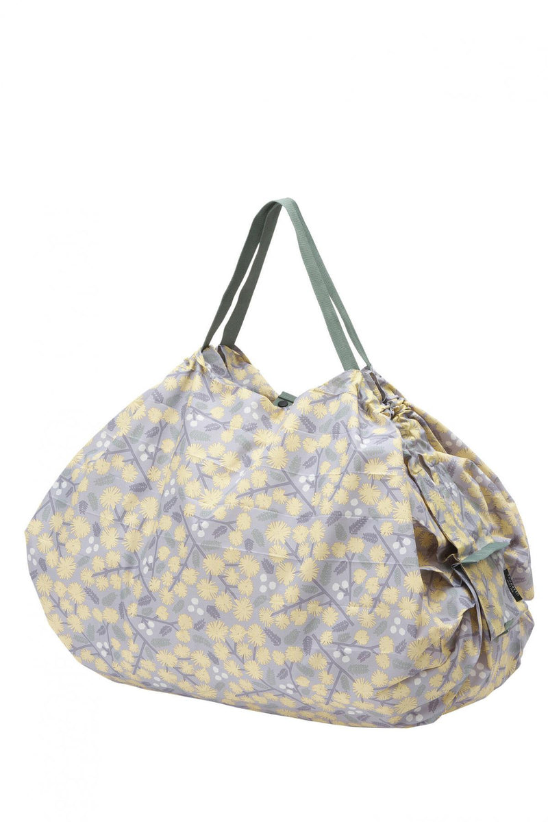 Shupatto - Compact Bag Extremely fast folding storage bag (L SIze)｜Marna｜Shopping bag｜Eco-friendly bag｜Quick storage｜Pocket bag-ARARE (polka dot) 