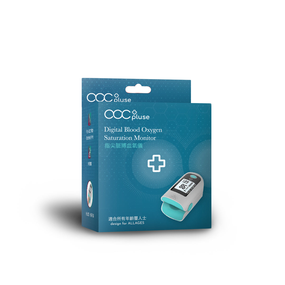 acc+ pluse Fingertip Blood Oxygen Heart Rhythm Detector