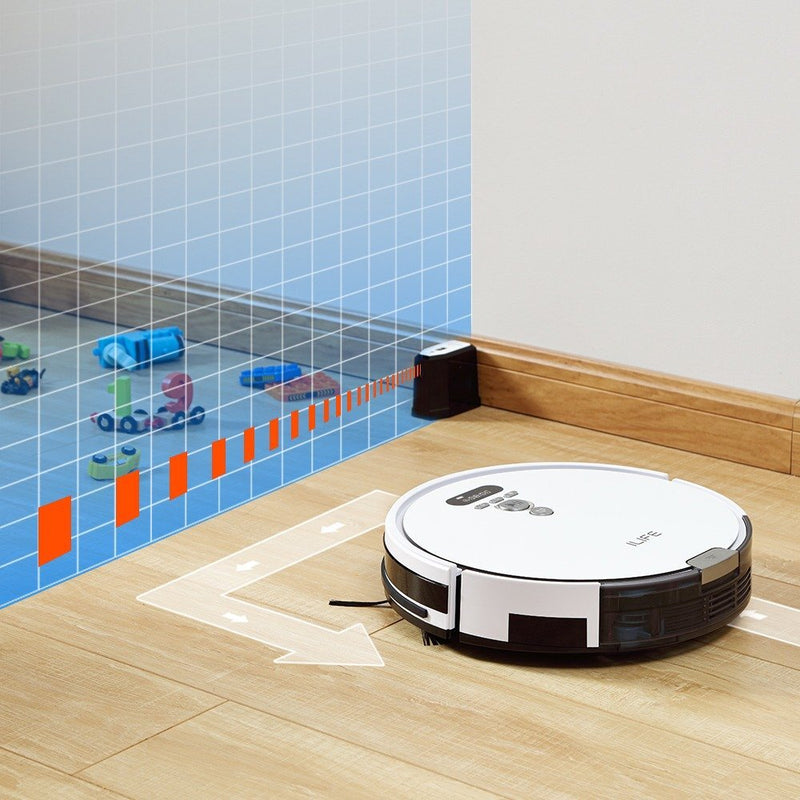 iLife - V8 Plus 2-in-1 vacuum and wet mop robot | Robot vacuum cleaner | Sweeping robot
