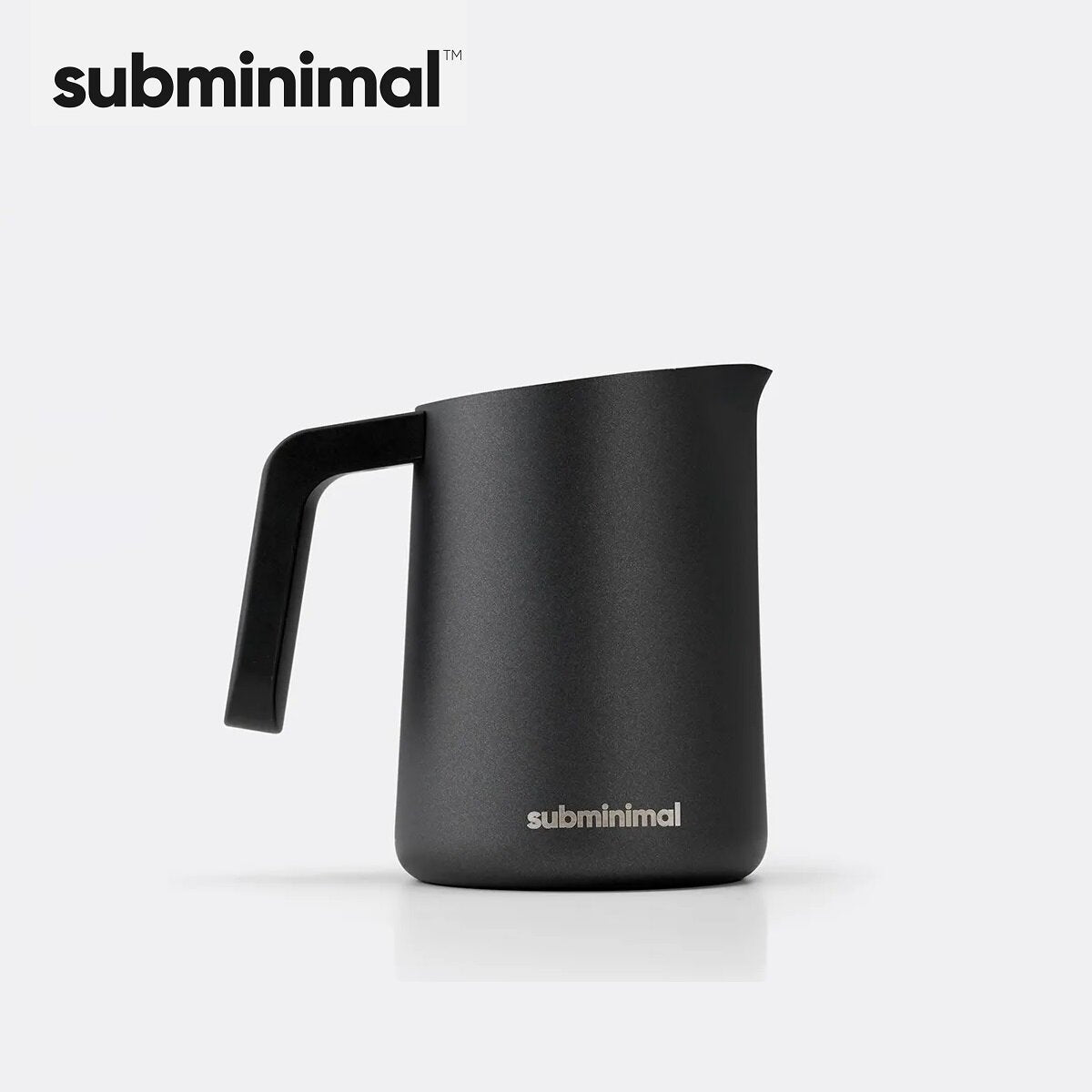 Subminimal - FlowTip Milk Jug Streamline Latte Art Steel Cup | Coffee Latte Art Cup | Latte Art Cylinder | Milk Cup | Milk Jug