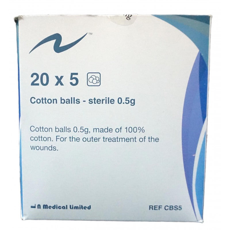 MaiMed 消毒棉花粒 Cotton Wool Ball ( Sterile )