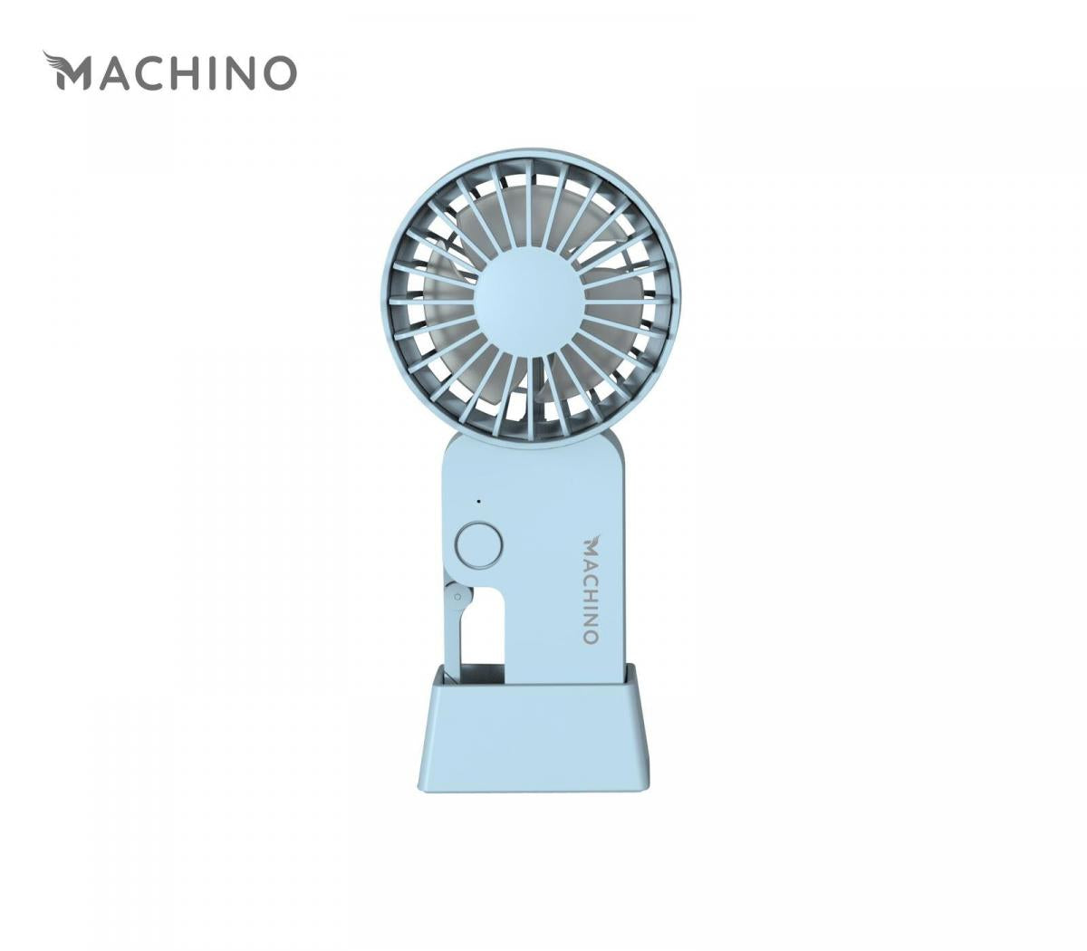 Machino - M12 手持迷你風扇｜USB充電式｜無線｜便攜｜勾掛｜手持｜免提｜座枱