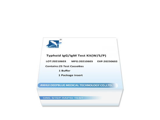 DEEPBLUE One Step Typhoid IgG/IgM Rapid Test Kit