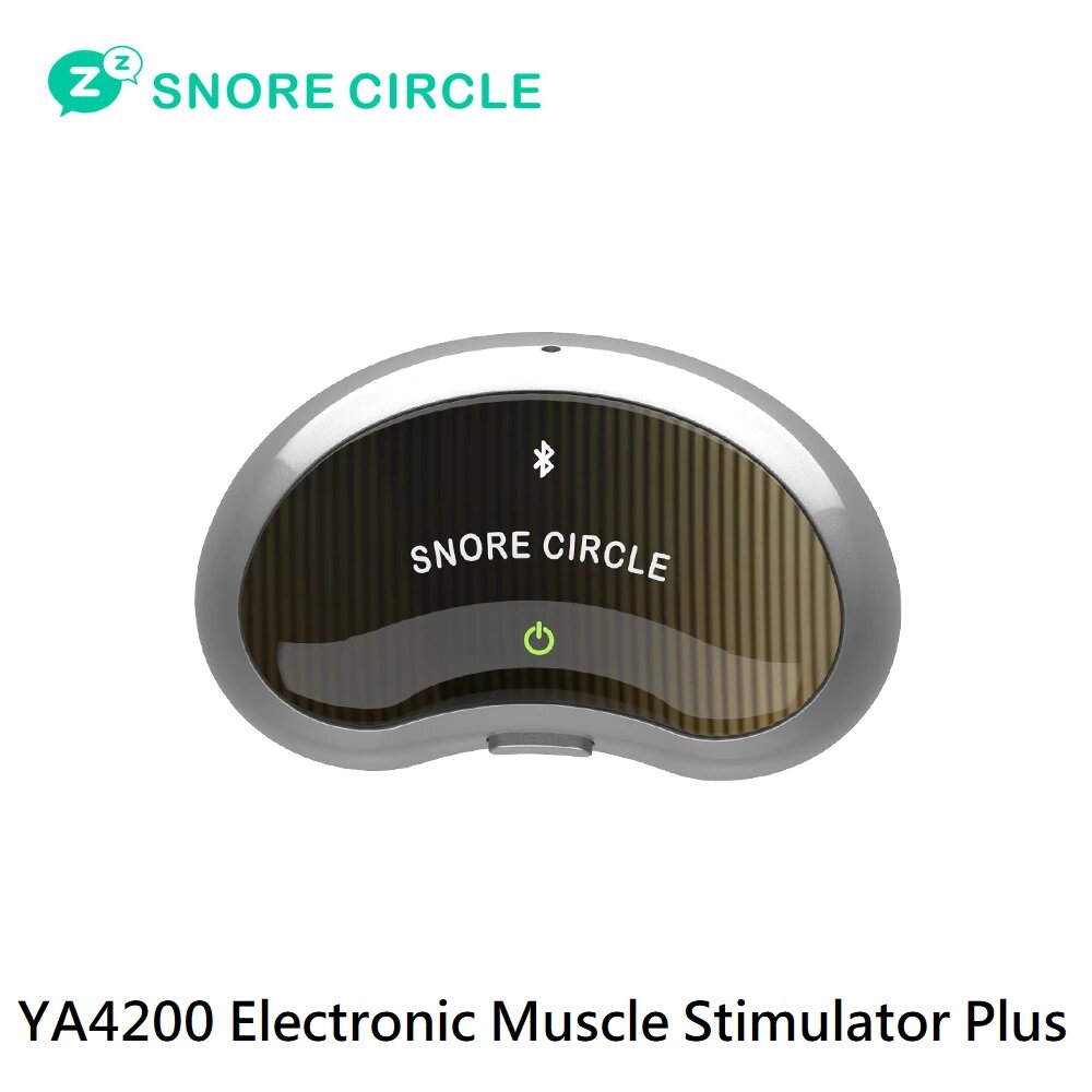 Snore circle - YA4200 Plus 智能喉部脈衝止鼾器｜下巴止鼾｜防打呼｜止鼾貼片｜止鼻鼾 (連10片補充貼片)