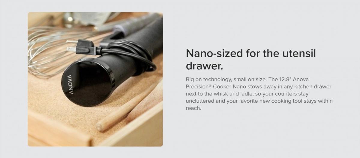 Anova - Precision Cooker NANO 第三代藍牙智能低溫慢煮棒 AN400-UK00