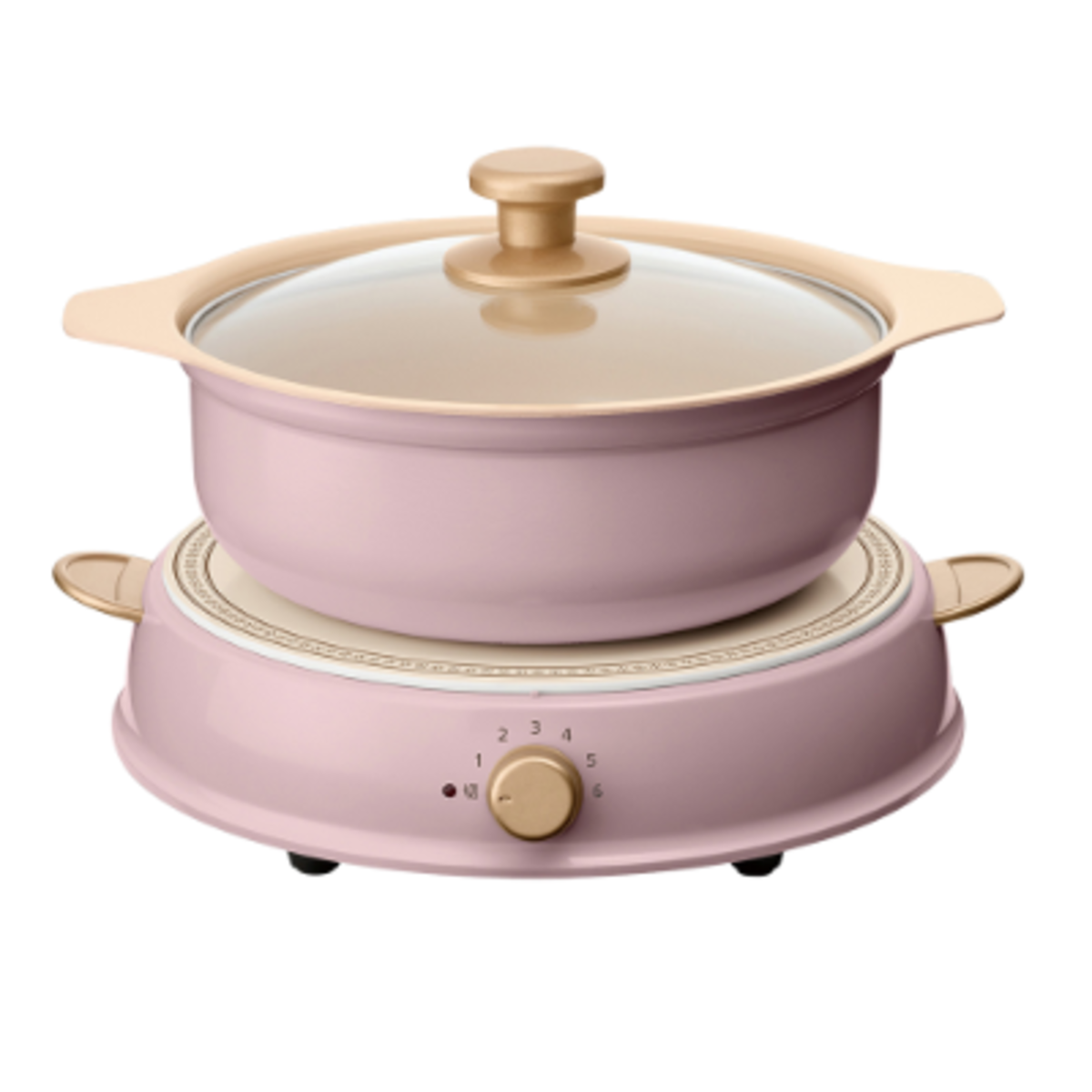 IRIS - Ricopa IH Induction Cooker - Pink [Licensed in Hong Kong]