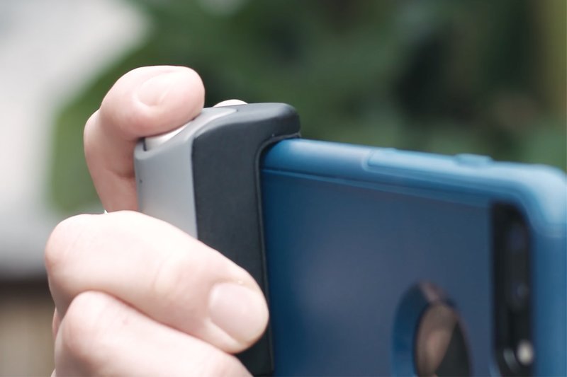 Just Mobile - ShutterGrip 藍牙自拍器 - 黑色【香港行貨】