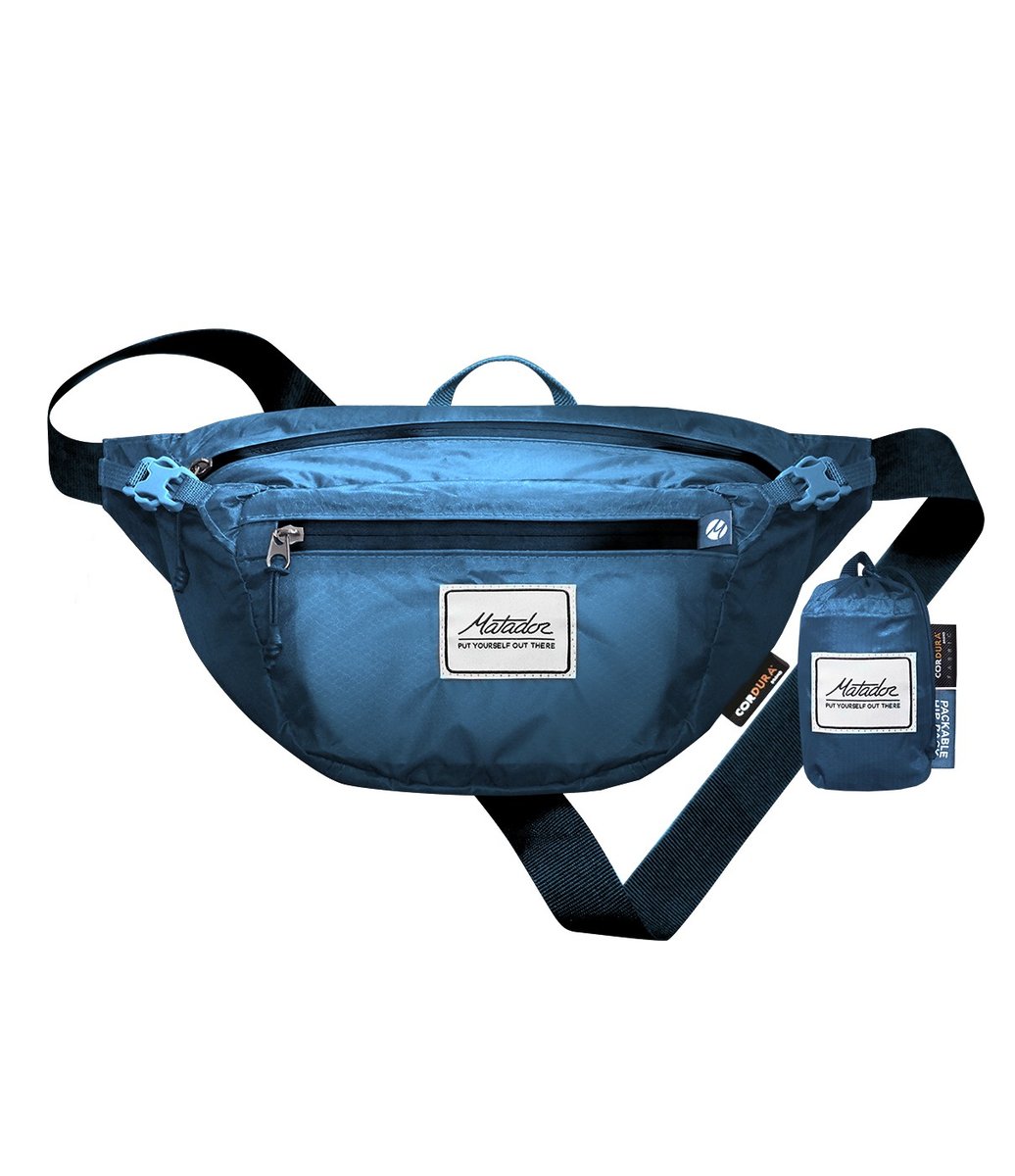 MATADOR - DayLite Waterproof Foldable Waist Bag - Blue