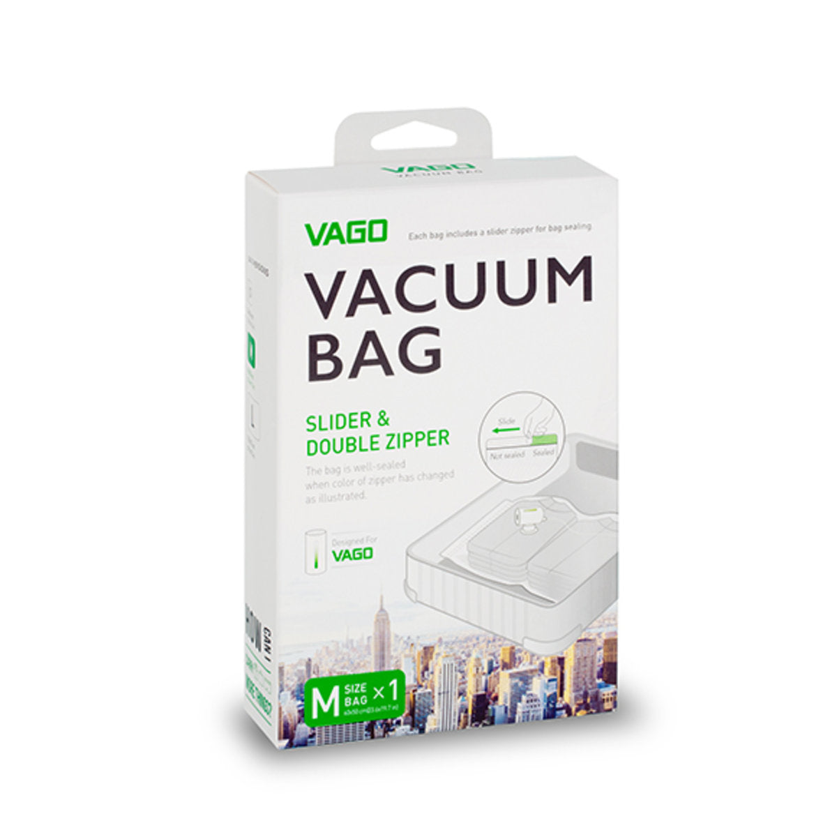 Vago - 專用旅行真空袋 - 中碼