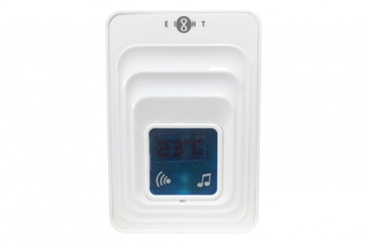 EIGHT - DB-T48-R Wireless Thermometer Doorbell Receiver