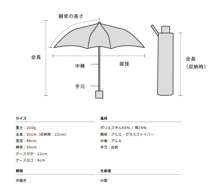 WPC - Japanese anti-UV/heat-insulating high-quality lightweight 50cm shrink mask - Plaid/White