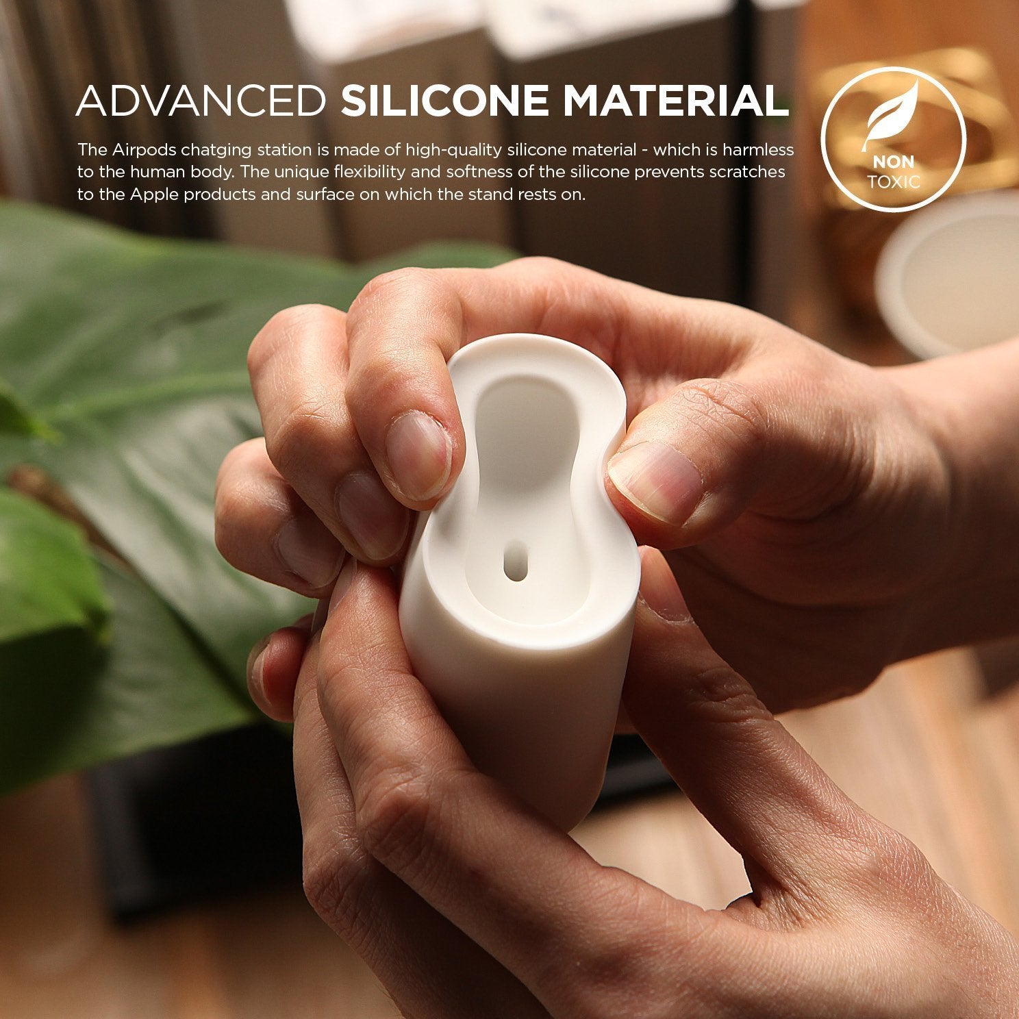 Elago - Airpods 充電盒立架充電座 - 白色