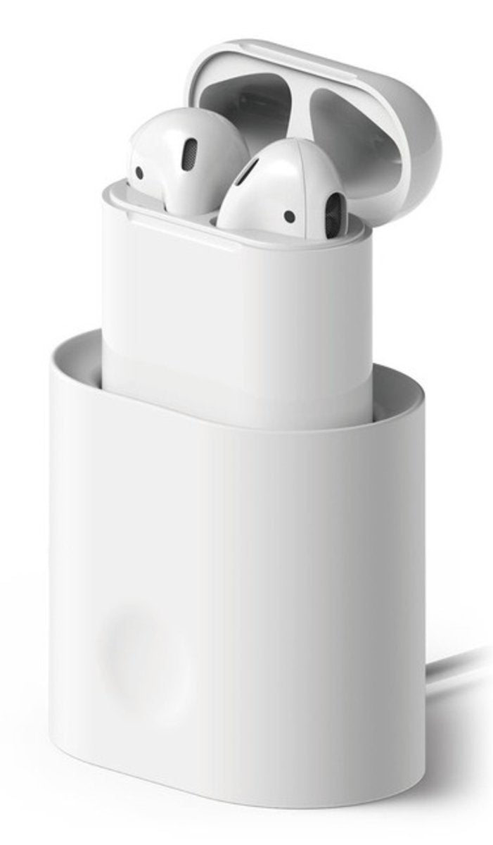 Elago - Airpods 充電盒立架充電座 - 白色
