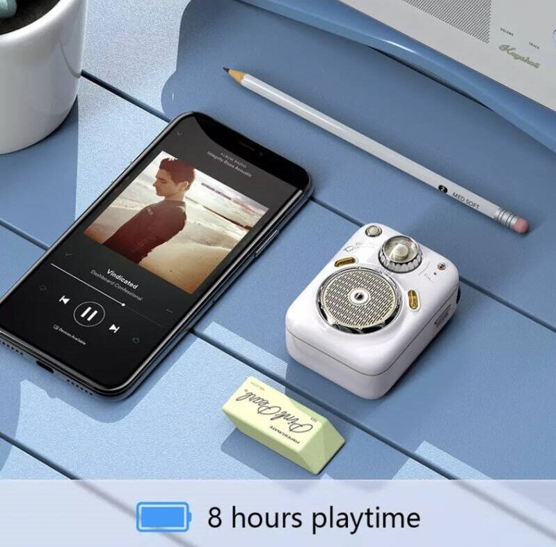 DIVOOM - Fairy-OK Mini Multifunctional Portable Karaoke Bluetooth Speaker Set｜K Song Artifact｜K Singing｜Radio