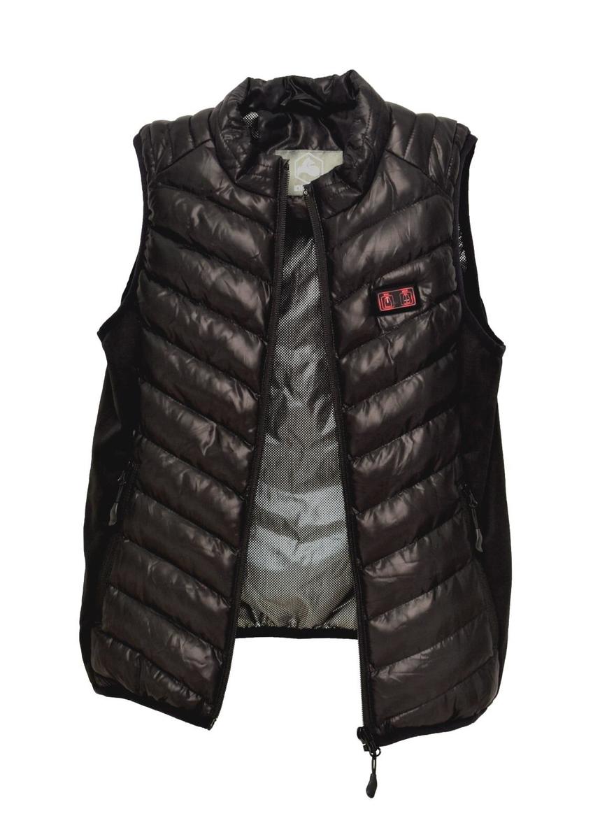 Icy Foxwear - Children's Heated Vest - Black (120/140/160)