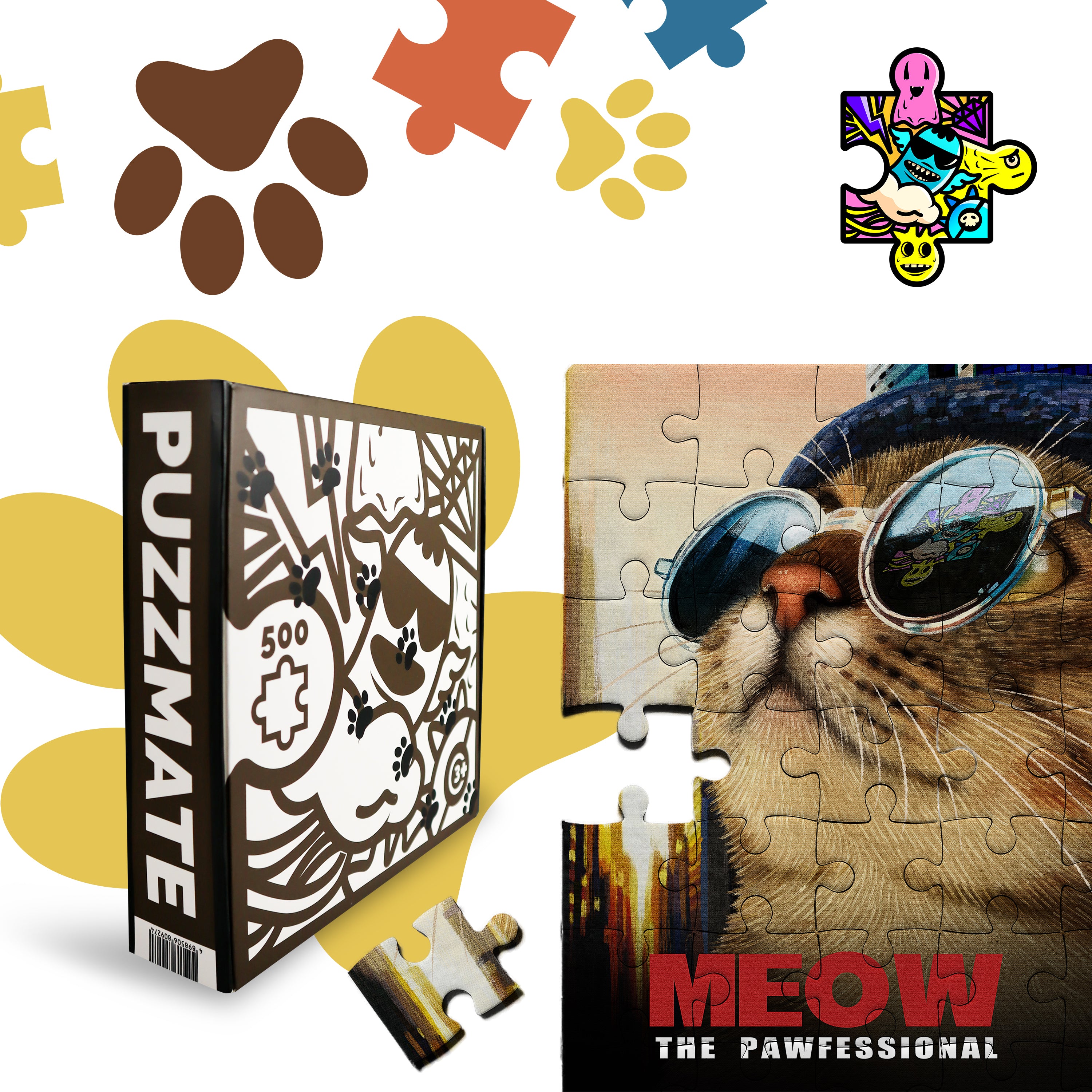 PUZZMATE THE PAWFESSIONAL 500