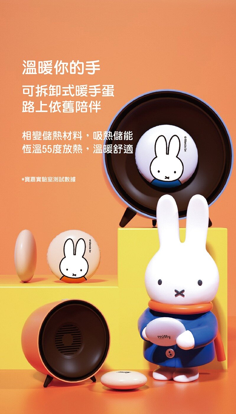 Miffy - R007 Hand Warmer Ceramic Air Heater