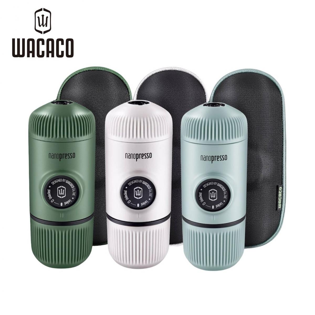 WACACO - Nanopresso portable espresso machine Elements series | Pump extraction type | Manual espresso | Hand brewed coffee | Hand pressed coffee