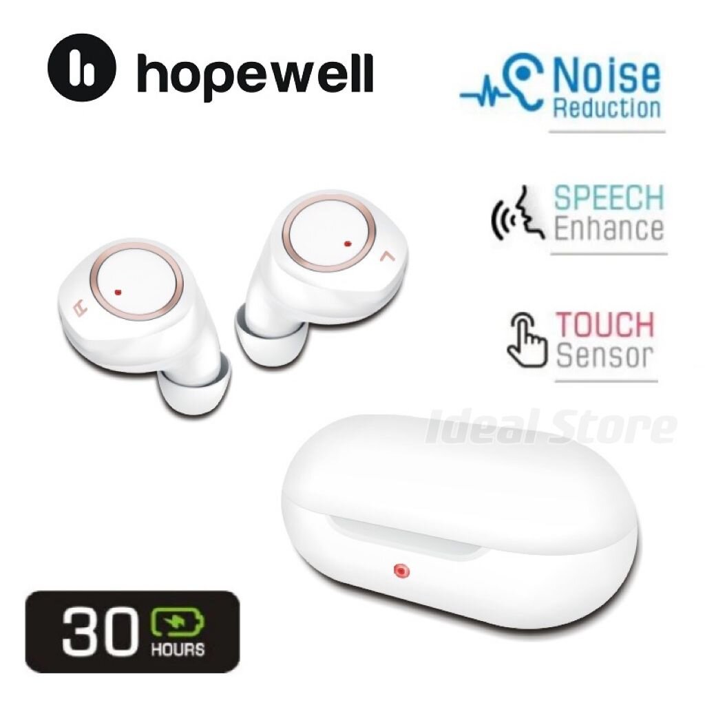 Hopewell - HAP-130 (+120dB) Headphone Type Rechargeable Hearing Aid - White