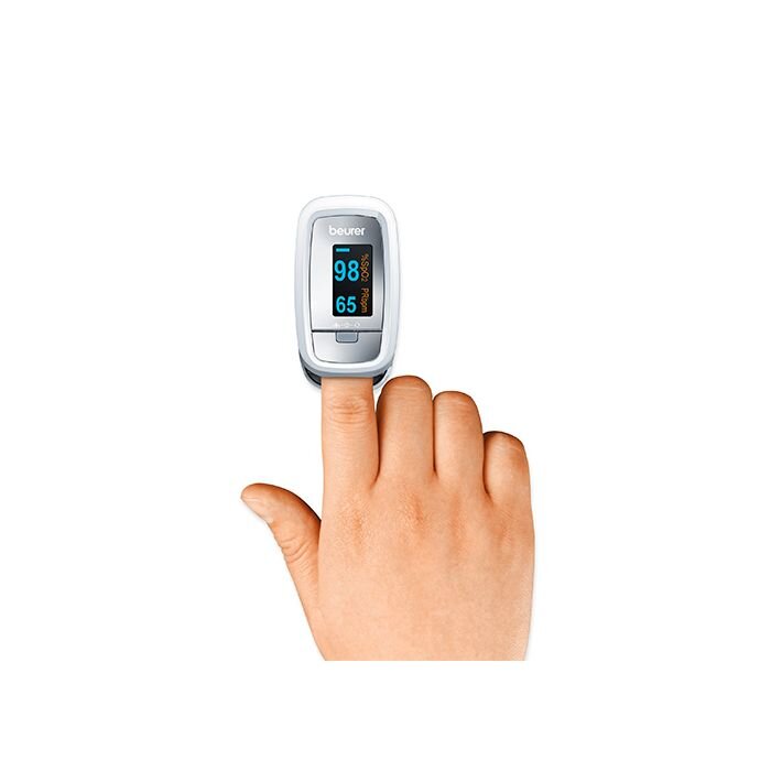 Beurer - PO30 Blood Oxygen Measuring Machine｜Finger Pulse Oximeter｜Clip-on Finger Type｜Blood Oxygen Measurement｜Heart Rate Monitoring｜Oximeter 