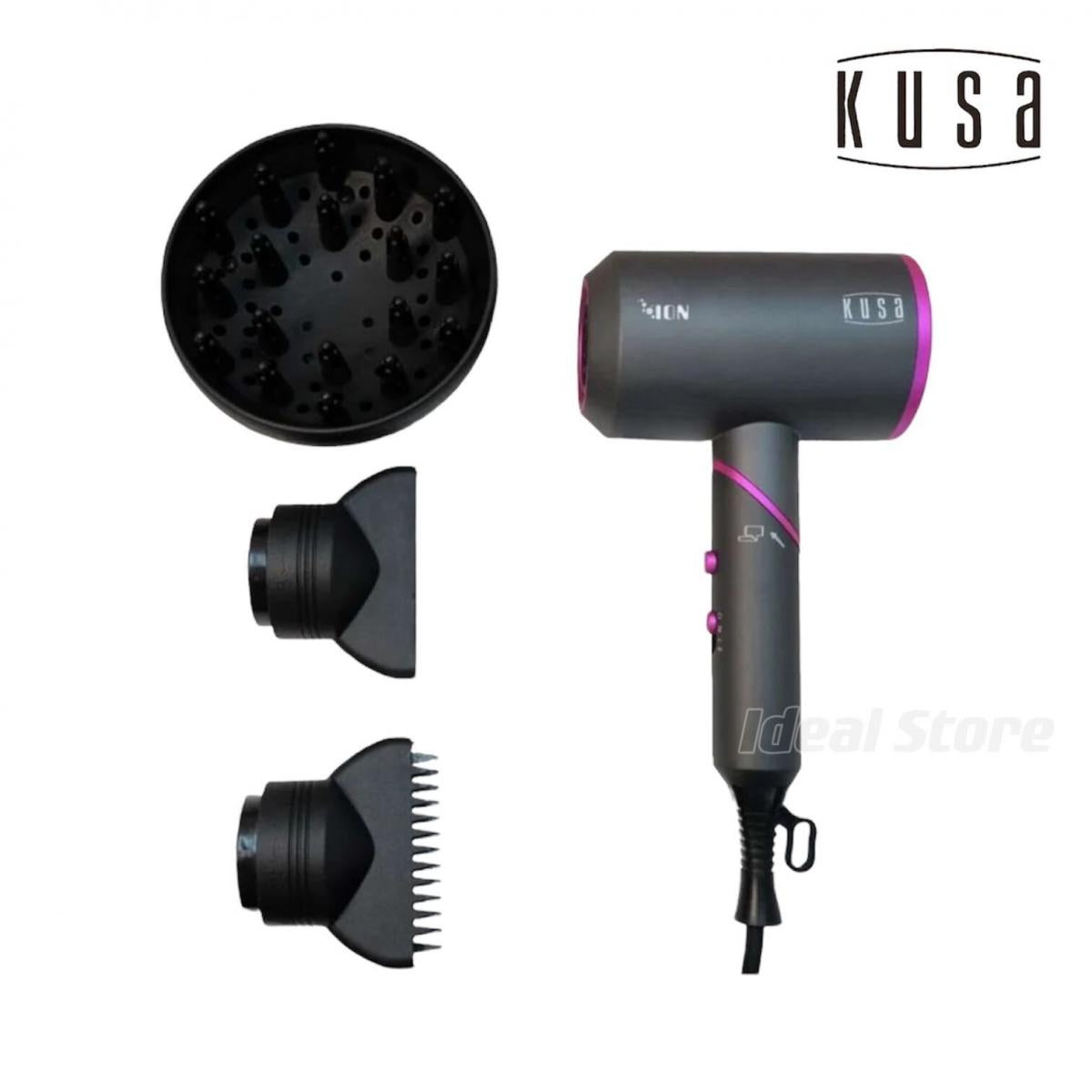 Kusa - HD-900 Negative Ion Hair Dryer｜Hair Dryer｜Folding Design