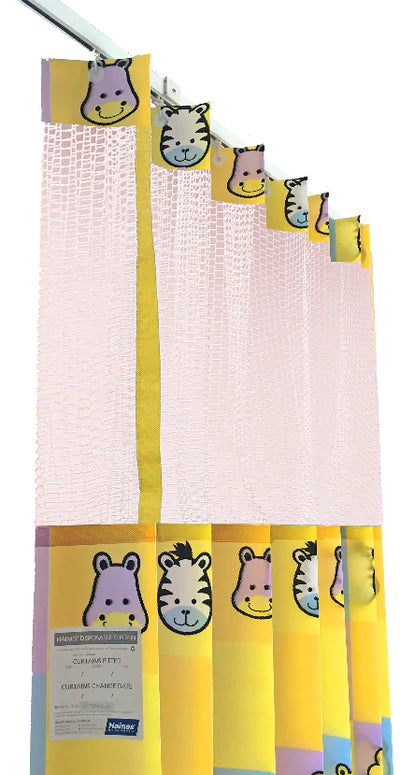 Haines® Antimicrobial Medical Curtains - CUSTOM LINES REDUCED TO CLEAR Haines® 抗菌醫用窗簾