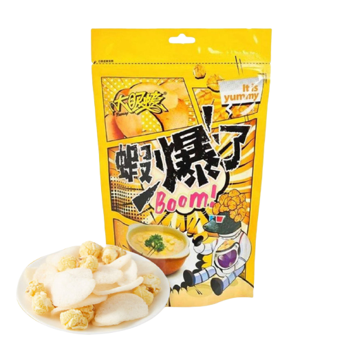 大眼蝦 - 蝦爆了(玉米濃湯味) 80g
