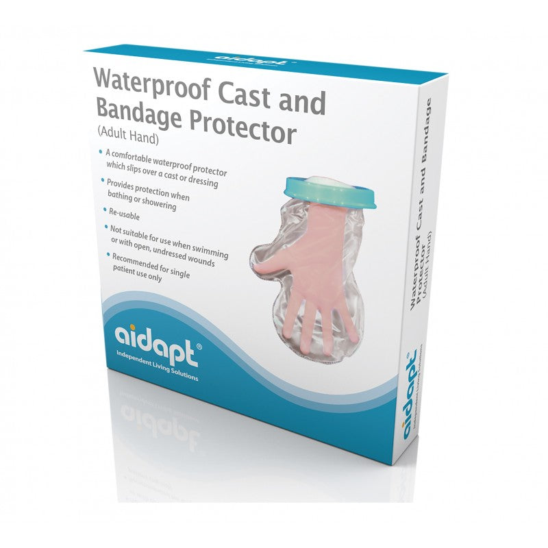 Aidapt Waterproof Cast Protector for use Bathing - Adult Hand 