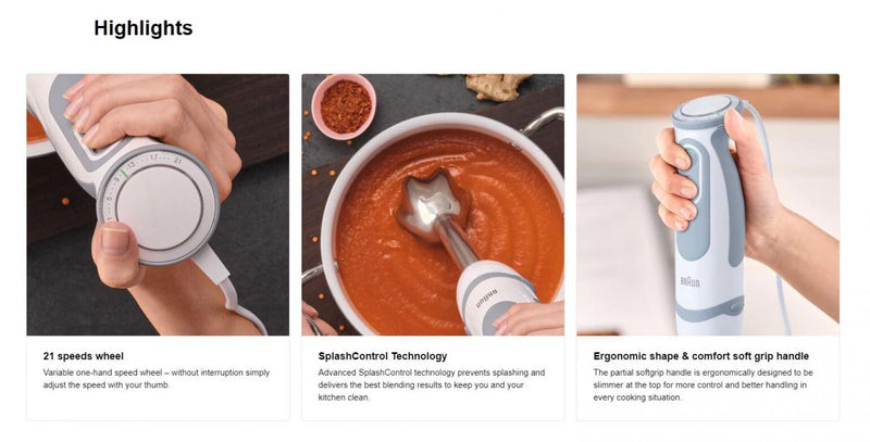 Bailing brand-MQ5235 MultiQuick 5 Vario hand blender