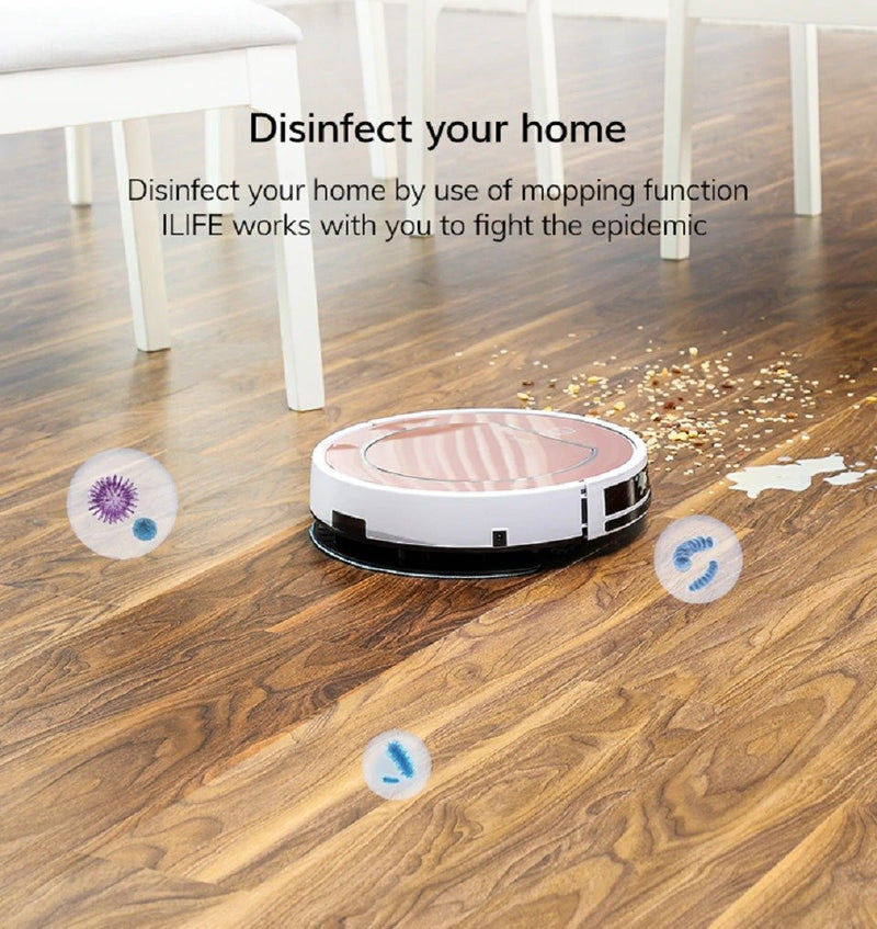 iLife - V8 Plus 2-in-1 vacuum and wet mop robot | Robot vacuum cleaner | Sweeping robot